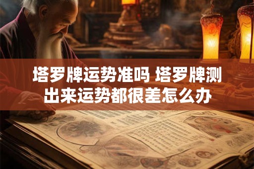塔罗牌运势准吗 塔罗牌测出来运势都很差怎么办
