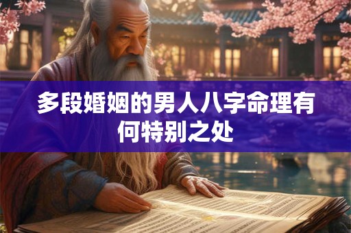 多段婚姻的男人八字命理有何特别之处 多段婚姻的男人八字命理有何特别之处