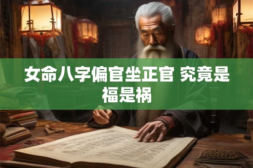 女命八字偏官坐正官 究竟是福是祸 女命八字偏官坐正官 究竟是福是祸