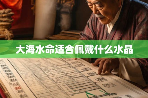 大海水命适合佩戴什么水晶
