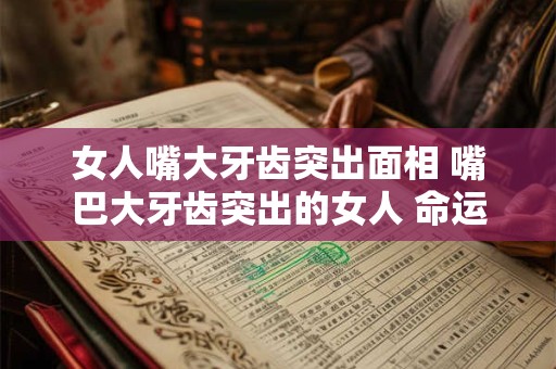 女人嘴大牙齿突出面相 嘴巴大牙齿突出的女人 命运