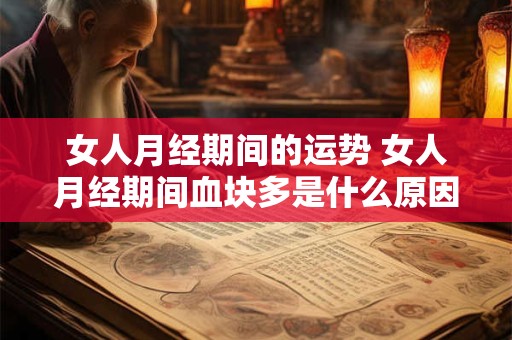 女人月经期间的运势 女人月经期间血块多是什么原因