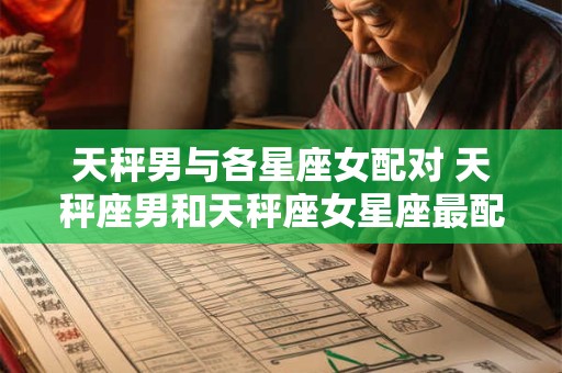 天秤男与各星座女配对 天秤座男和天秤座女星座最配