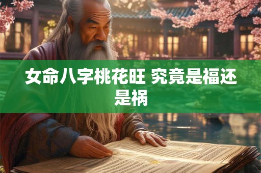 女命八字桃花旺 究竟是福还是祸