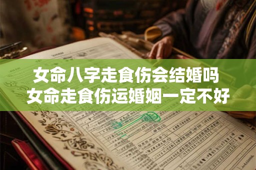 女命八字走食伤会结婚吗 女命走食伤运婚姻一定不好吗