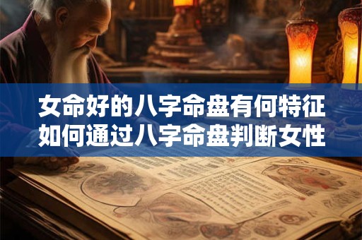 女命好的八字命盘有何特征如何通过八字命盘判断女性的命运