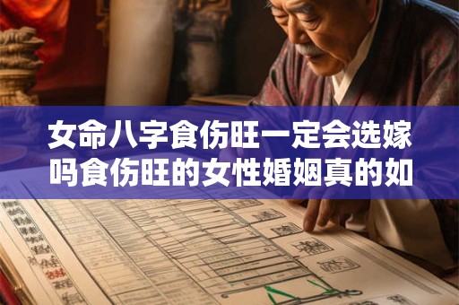 女命八字食伤旺一定会选嫁吗食伤旺的女性婚姻真的如此坎坷