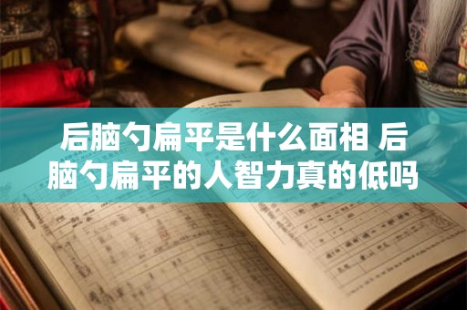 后脑勺扁平是什么面相 后脑勺扁平的人智力真的低吗