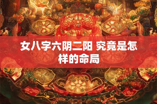 女八字六阴二阳 究竟是怎样的命局