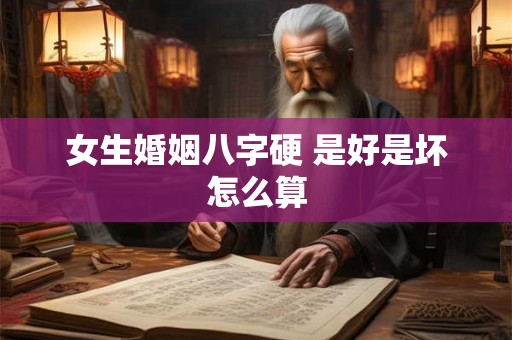 女生婚姻八字硬 是好是坏怎么算
