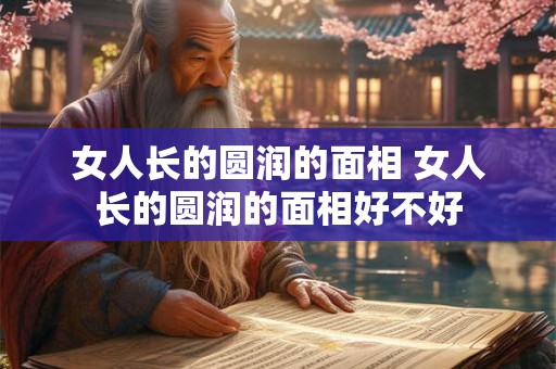 女人长的圆润的面相 女人长的圆润的面相好不好