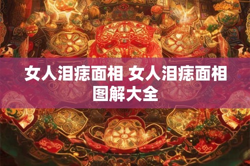 女人泪痣面相 女人泪痣面相图解大全