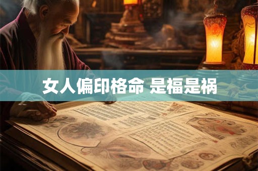 女人偏印格命 是福是祸
