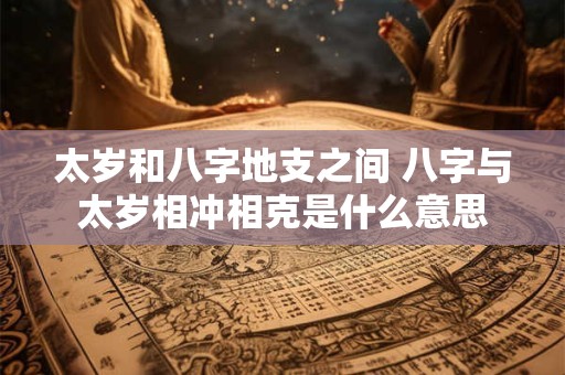 太岁和八字地支之间 八字与太岁相冲相克是什么意思