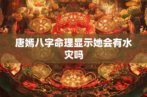 唐嫣八字命理显示她会有水灾吗