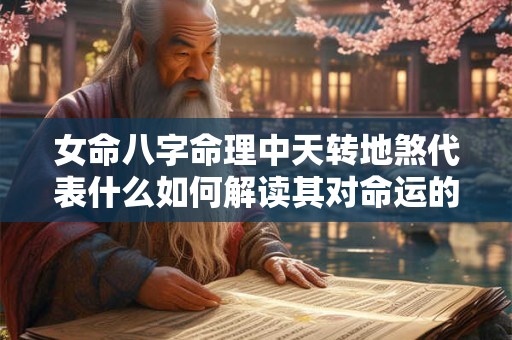 女命八字命理中天转地煞代表什么如何解读其对命运的影响