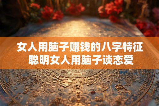 女人用脑子赚钱的八字特征 聪明女人用脑子谈恋爱