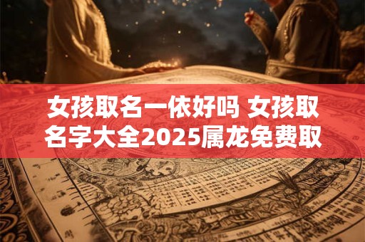 女孩取名一依好吗 女孩取名字大全2026属龙免费取名 女孩取名一依好吗 女孩取名字大全2026属龙免费取名