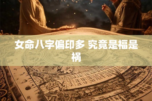 女命八字偏印多 究竟是福是祸