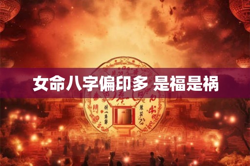 女命八字偏印多 是福是祸