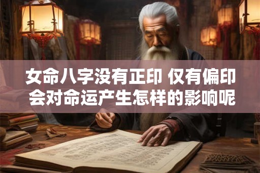 女命八字没有正印 仅有偏印 会对命运产生怎样的影响呢
