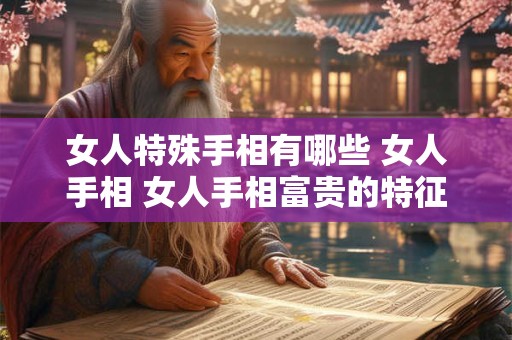 女人特殊手相有哪些 女人手相 女人手相富贵的特征