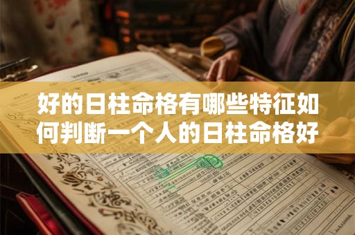 好的日柱命格有哪些特征如何判断一个人的日柱命格好坏