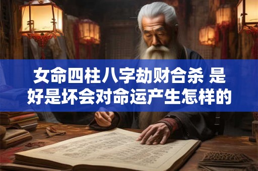 女命四柱八字劫财合杀 是好是坏会对命运产生怎样的影响