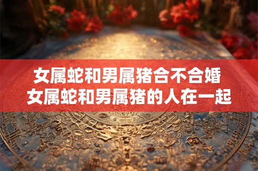 女属蛇和男属猪合不合婚 女属蛇和男属猪的人在一起相配吗