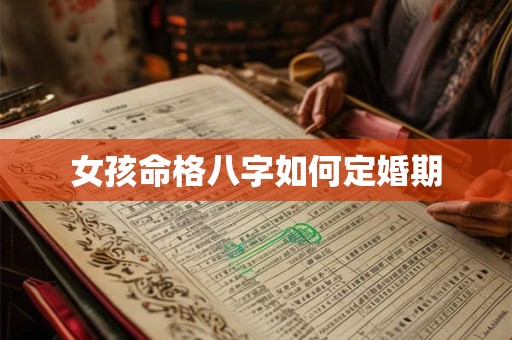 女孩命格八字如何定婚期