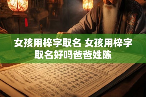 女孩用梓字取名 女孩用梓字取名好吗爸爸姓陈