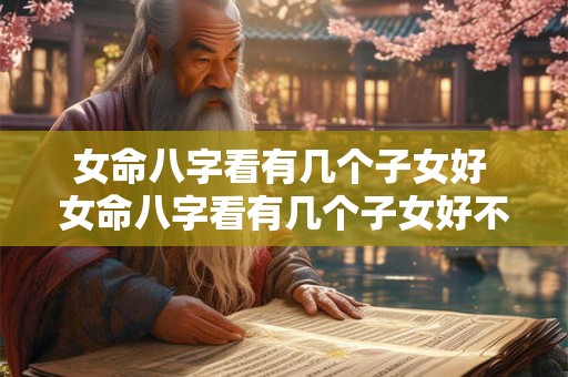 女命八字看有几个子女好 女命八字看有几个子女好不好