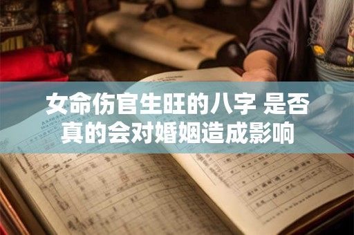 女命伤官生旺的八字 是否真的会对婚姻造成影响