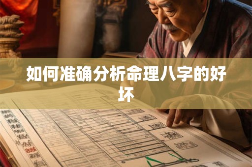 如何准确分析命理八字的好坏