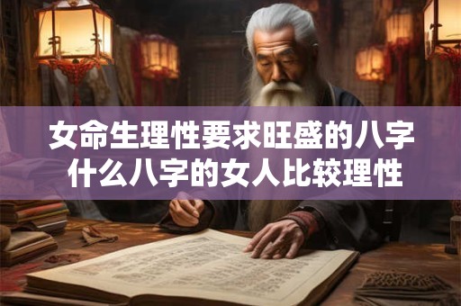 女命生理性要求旺盛的八字 什么八字的女人比较理性