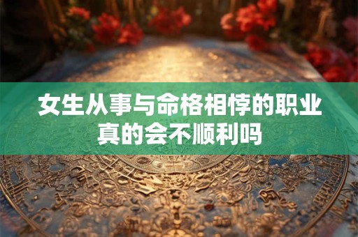 女生从事与命格相悖的职业真的会不顺利吗