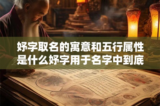 妤字取名的寓意和五行属性是什么妤字用于名字中到底好不好