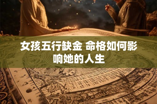 女孩五行缺金 命格如何影响她的人生