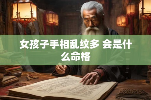 女孩子手相乱纹多 会是什么命格