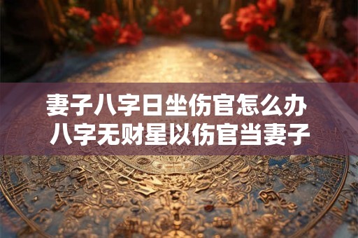妻子八字日坐伤官怎么办 八字无财星以伤官当妻子 妻子八字日坐伤官怎么办 八字无财星以伤官当妻子