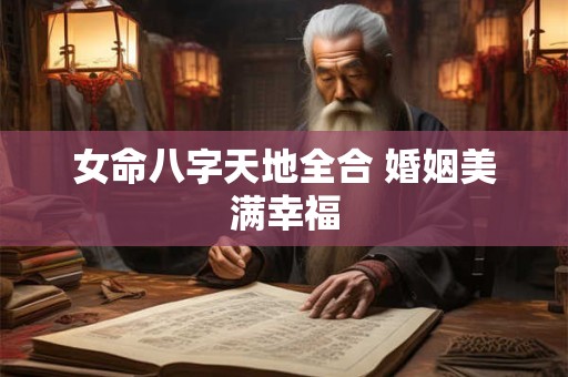 女命八字天地全合 婚姻美满幸福