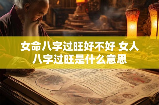 女命八字过旺好不好 女人八字过旺是什么意思