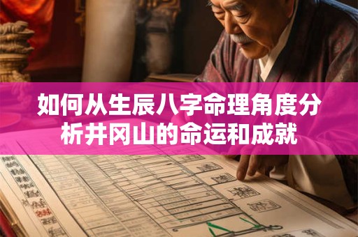 如何从生辰八字命理角度分析井冈山的命运和成就