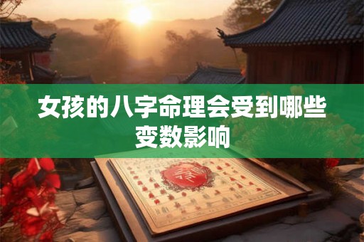 女孩的八字命理会受到哪些变数影响