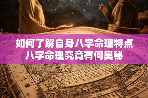 如何了解自身八字命理特点八字命理究竟有何奥秘 如何了解自身八字命理特点八字命理究竟有何奥秘