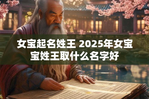 详细阅读:女宝起名姓王 2025年女宝宝姓王取什么名字好 女宝起名姓王 2025年女宝宝姓王取什么名字好