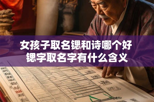 女孩子取名锶和诗哪个好 锶字取名字有什么含义