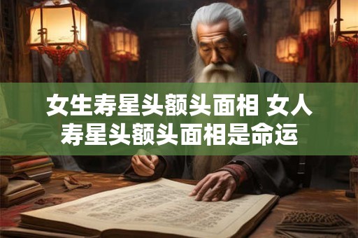 女生寿星头额头面相 女人寿星头额头面相是命运