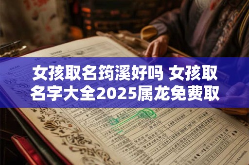 女孩取名筠溪好吗 女孩取名字大全2025属龙免费取名