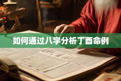 如何通过八字分析丁酉命例